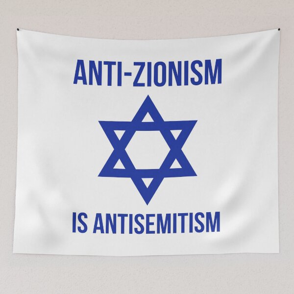 Item preview, Anti-Zionism is antisemitism  designed and sold by Rachel the Artist .