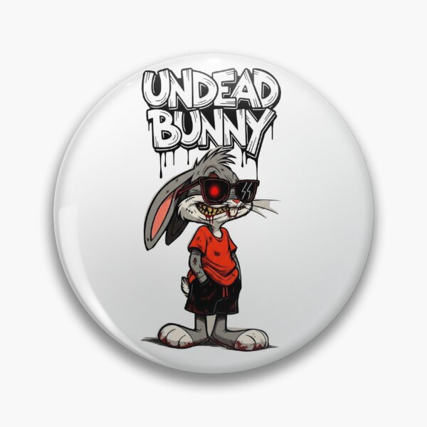 Item preview, Undead Bunny Graphic: Hop Till You Drop designed and sold by Mind-Over-Mood.