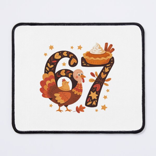 Item preview, 67 Meme Thanksgiving Turkey Day Funny Holiday Six Seven designed and sold by VladoZork.