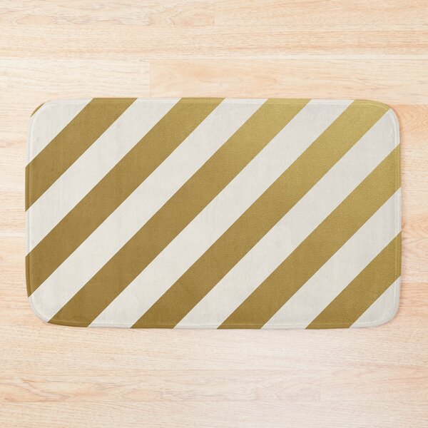 Item preview, Gold Diagonal Stripes Pattern designed and sold by SassyArtistry.