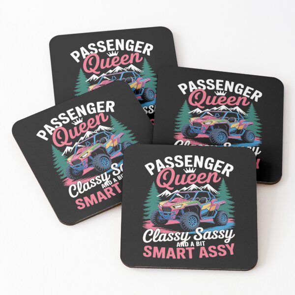 Item preview, SXS UTV Passenger Queen Classy Sassy Smart Assy Fun designed and sold by ticlitule.