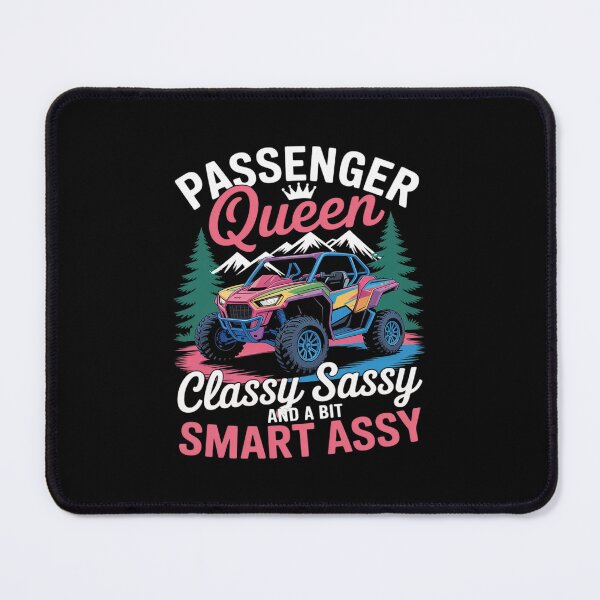 Item preview, SXS UTV Passenger Queen Classy Sassy Smart Assy Fun designed and sold by ticlitule.