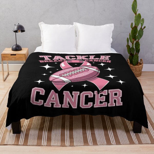 Item preview, Tackle Breast Cancer Awareness American Football Ribbon designed and sold by ticlitule.
