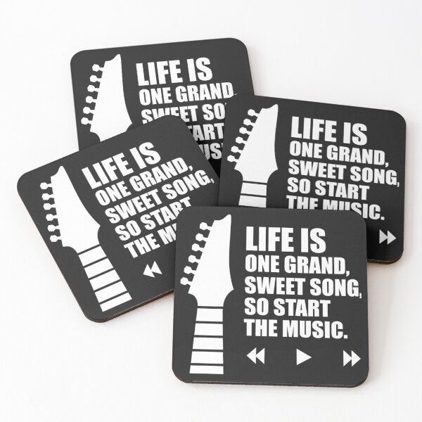 Item preview, Life is one grand sweet song so start the music designed and sold by Tillylamber.