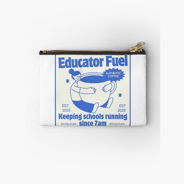 Item preview, Educator Fuel Sticker designed and sold by freelysimple.