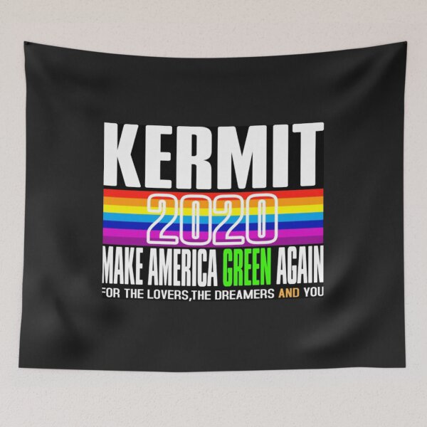 Item preview, Kermit Make America green Again 2020 designed and sold by Tillylamber.