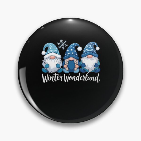 Item preview, Winter Wonderland Gnomes Winter Snowy Gnomes Snow Gnome designed and sold by FranzFriesen.