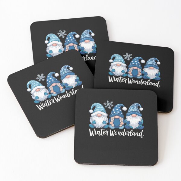 Item preview, Winter Wonderland Gnomes Winter Snowy Gnomes Snow Gnome designed and sold by FranzFriesen.