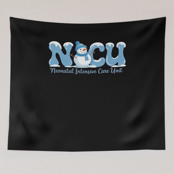 Item preview, Winter NICU Nurse Xmas Snowman Neonatal Intensive Care Unit designed and sold by RayArmstrong.