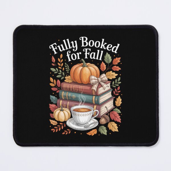 Item preview, Fully Booked for Fall Books Pumpkin Autumn Thanksgiving designed and sold by HellD3vil-Art.