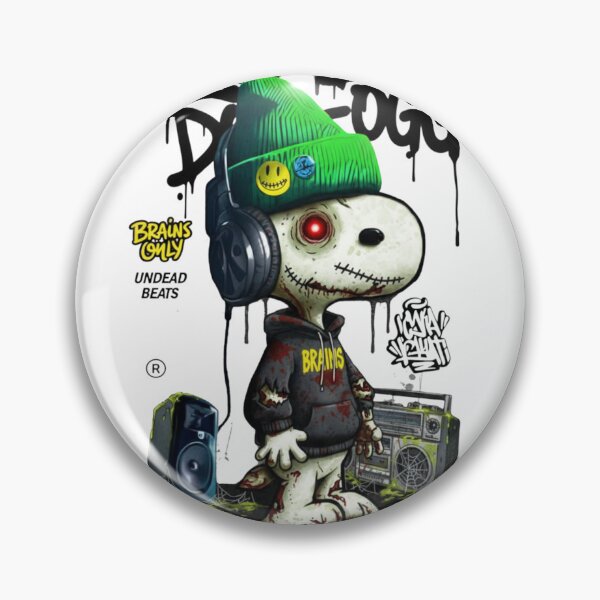 Item preview, Zombie D-O-GG: Undead Beats designed and sold by Mind-Over-Mood.