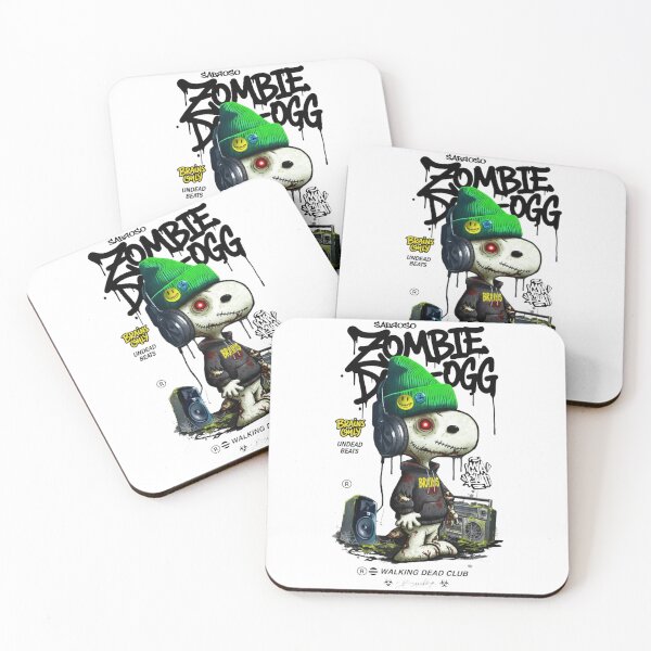 Item preview, Zombie D-O-GG: Undead Beats designed and sold by Mind-Over-Mood.