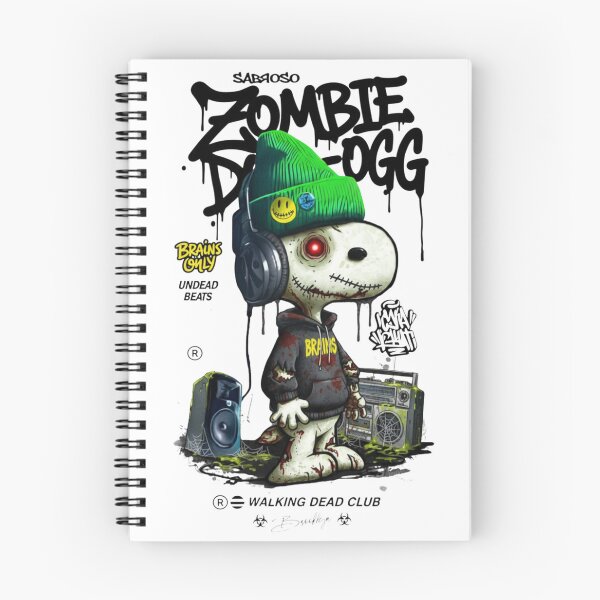 Item preview, Zombie D-O-GG: Undead Beats designed and sold by Mind-Over-Mood.