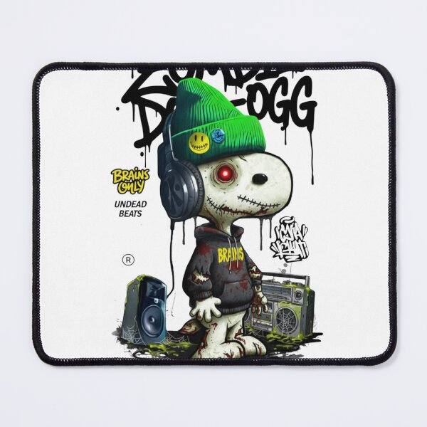 Item preview, Zombie D-O-GG: Undead Beats designed and sold by Mind-Over-Mood.
