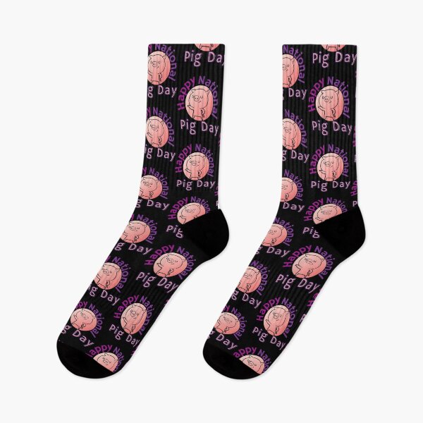 Item preview, Happy National Pig Day designed and sold by MiguelLimaDias.