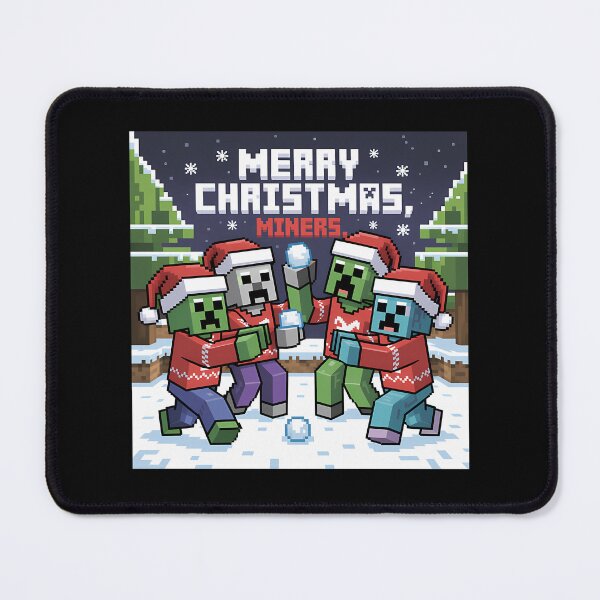 Item preview, Merry Christmas Pixels  designed and sold by Lilouthoma.