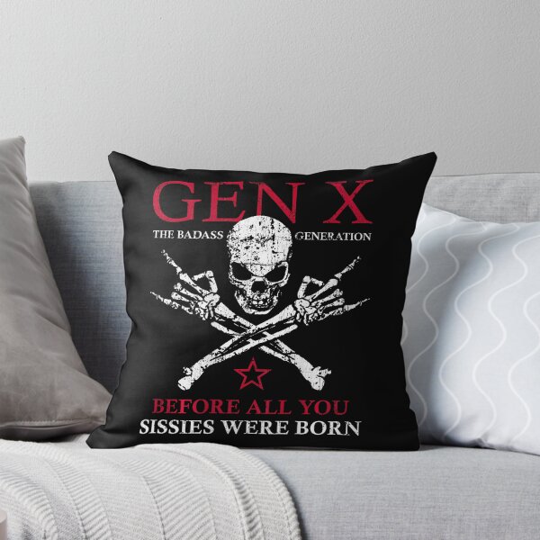 Item preview, X Generation Before All You Sissie Were Born Skull Rock Hand designed and sold by DouglasChoosen.