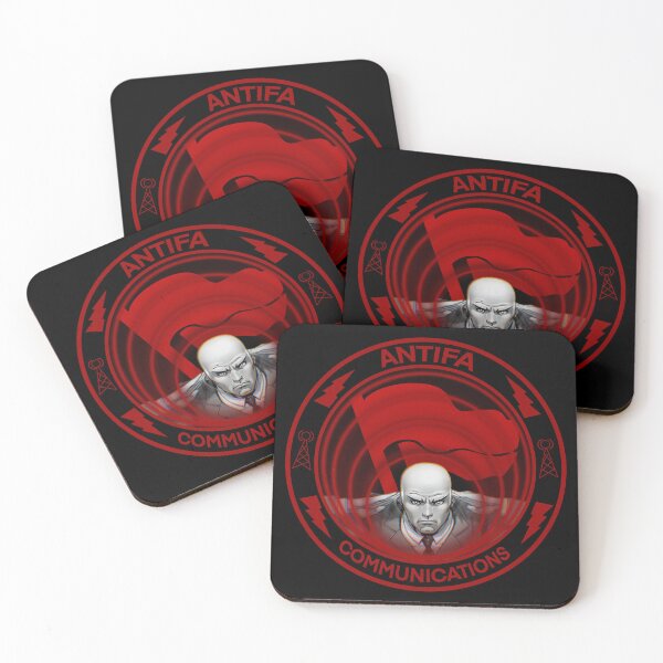 Item preview, Antifa Communications (Professor X psychic logo) designed and sold by Delinquent Doll.