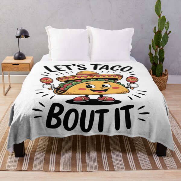 Item preview, Cute Lets Taco Bout It Mexican Taco designed and sold by PunkNation-Arts.