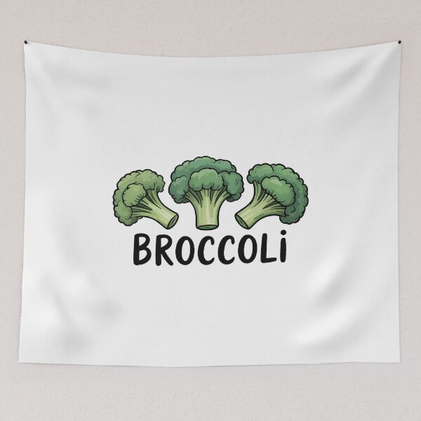Item preview, Cute little Vegetable Broccoli designed and sold by PunkNation-Arts.