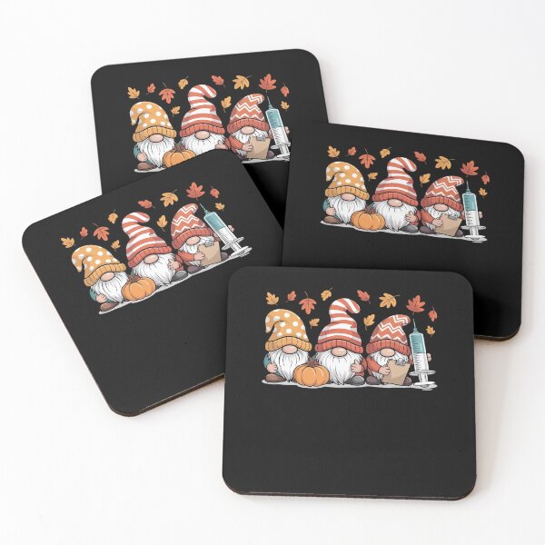 Item preview, Thanksgiving Nurse Gnomes Fall Scrub Top Autumn designed and sold by RayArmstrong.