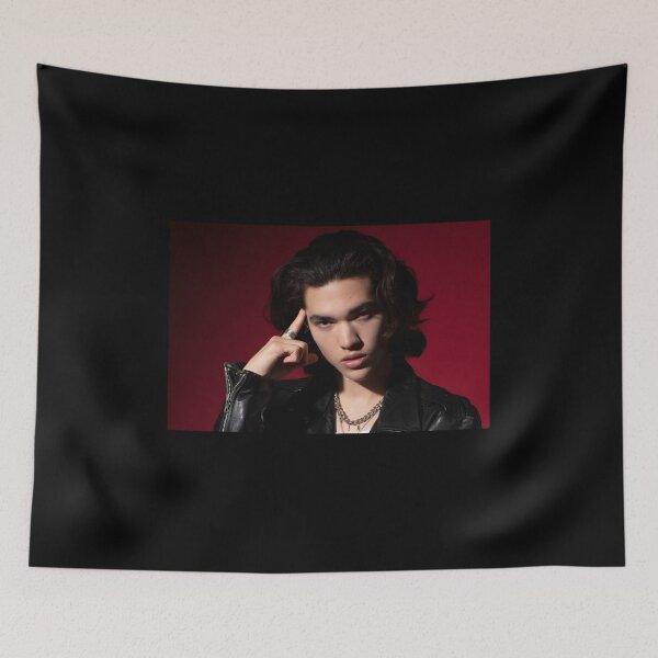 Item preview, Conan Gray Portrait – Dark Red Mood Rock Aesthetic Art designed and sold by aziakuboires.