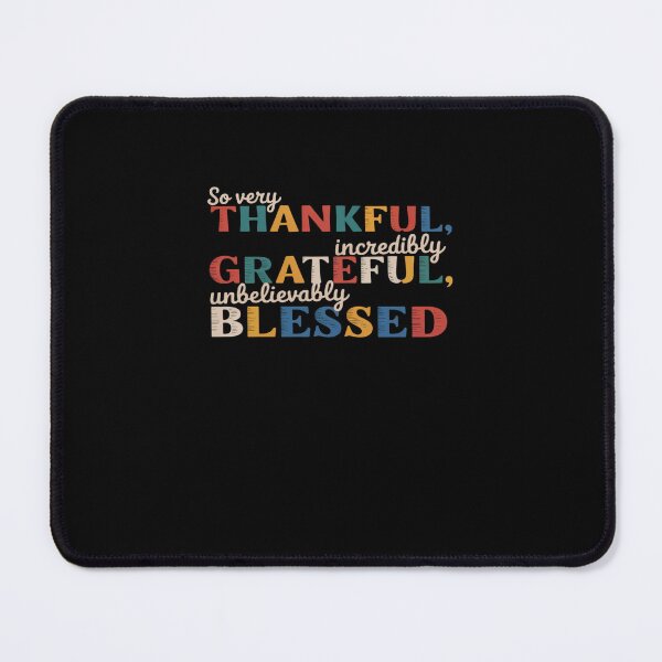 Item preview, Thankful Grateful Blessed Happy Thanksgiving Day Funny designed and sold by FranzFriesen.