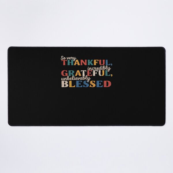 Item preview, Thankful Grateful Blessed Happy Thanksgiving Day Funny designed and sold by FranzFriesen.