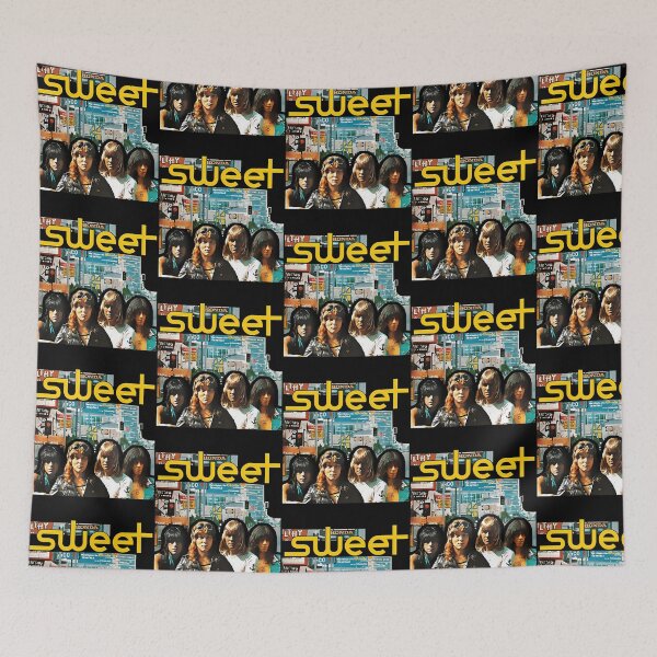 Item preview, Sweets Glam Rock Band Vintage Music designed and sold by CMTomlinArt.