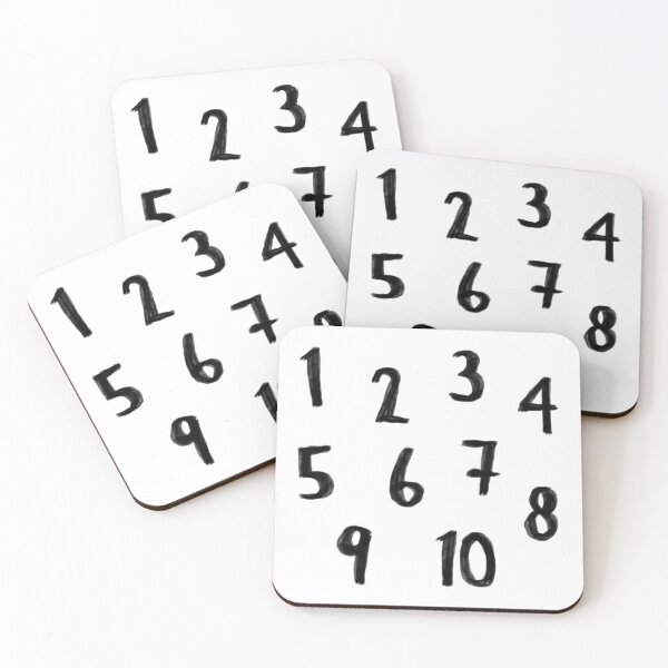 Item preview, Numbers 1 to 10, Numbers 1 to 10 designed and sold by badlydrawnbabe.