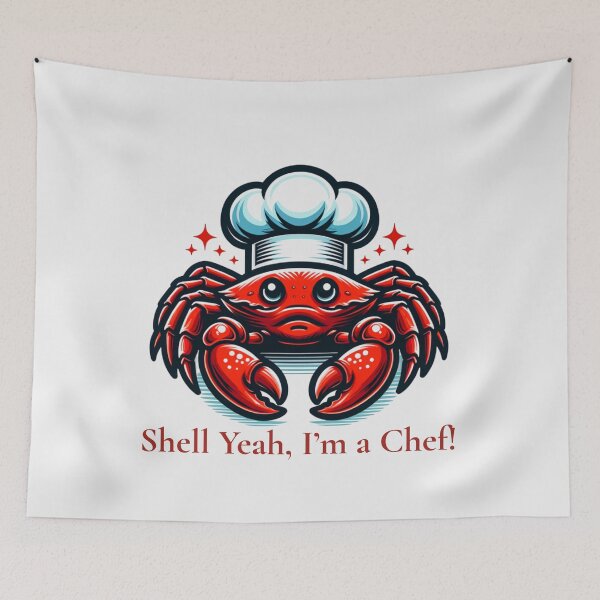 Item preview, Cute Chef Crab ?  designed and sold by All About DigiCraft by Fedelina.