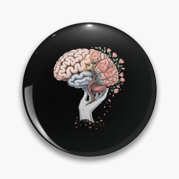Item preview, Spring Flowers Floral Brain Neurologist Neuro Science designed and sold by DrewLeuschke.
