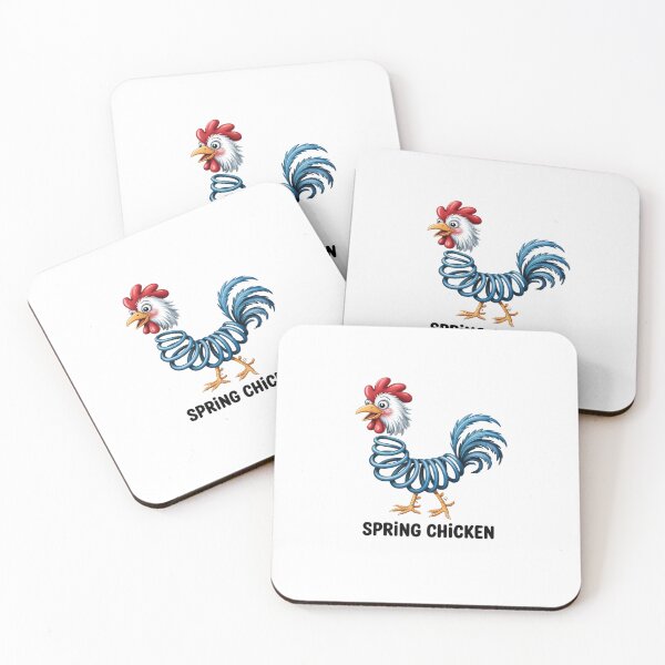 Item preview, Spring Chicken Chicken On Pogo Stick Funny Chicken designed and sold by khorbiasieno.