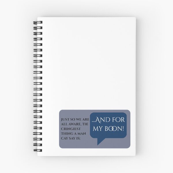 Item preview, And for my boon! Cringe designed and sold by WitchyGeeky.