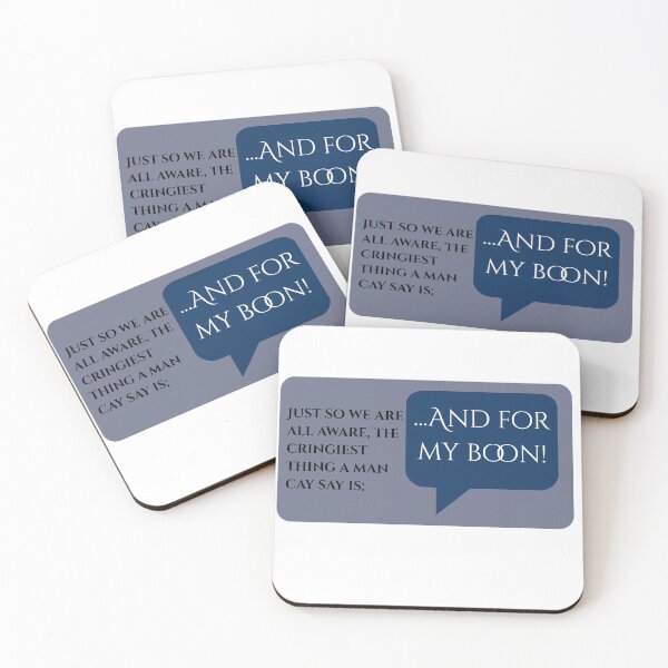 Item preview, And for my boon! Cringe designed and sold by WitchyGeeky.