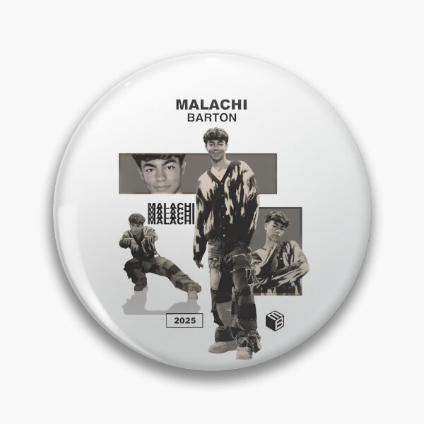 Item preview, Malachi Barton Portrait – Modern Monochrome 2025 Aesthetic Art designed and sold by aziakuboires.