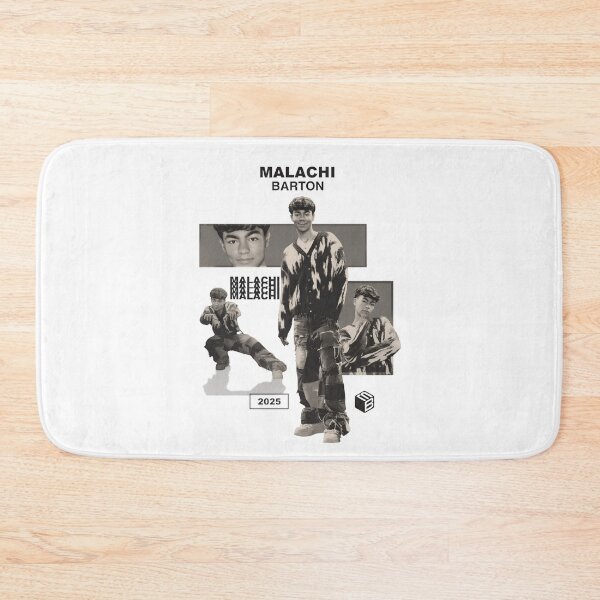 Item preview, Malachi Barton Portrait – Modern Monochrome 2025 Aesthetic Art designed and sold by aziakuboires.