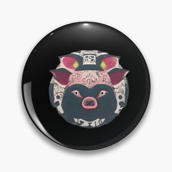 Item preview, Big Tribal Mystical Pig designed and sold by MiguelLimaDias.