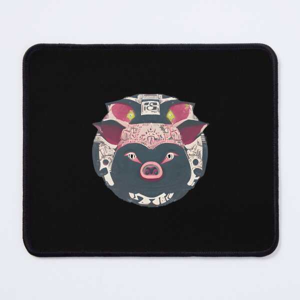 Item preview, Big Tribal Mystical Pig designed and sold by MiguelLimaDias.