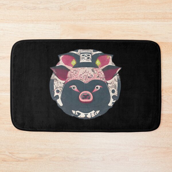 Item preview, Big Tribal Mystical Pig designed and sold by MiguelLimaDias.