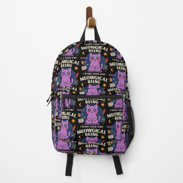 Item preview, Meowgical Being – Mystical Cat Vibe Sensor Design designed and sold by SanPedroArt.