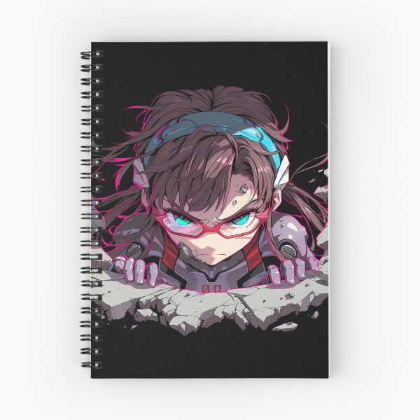 Item preview, Mari Makinami Illustrious Neon Genesis Evangelion Anime Breaking Through Wall designed and sold by TorbenKuhano.