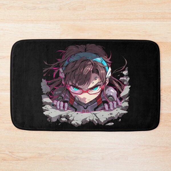 Item preview, Mari Makinami Illustrious Neon Genesis Evangelion Anime Breaking Through Wall designed and sold by TorbenKuhano.