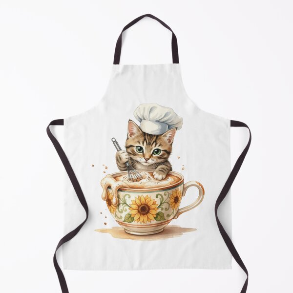 Item preview, Barista Cat designed and sold by DisignByPrince.