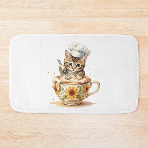 Item preview, Barista Cat designed and sold by DisignByPrince.