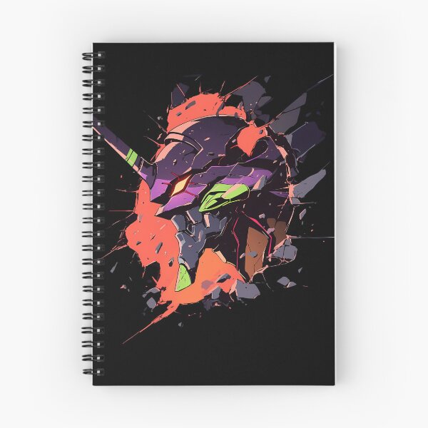 Item preview, Evangelion Unit 01 Neon Genesis Evangelion Anime Head Burst Through Debris designed and sold by TorbenKuhano.