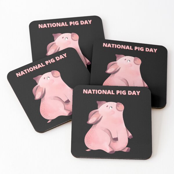 Item preview, National Pig Day designed and sold by MiguelLimaDias.