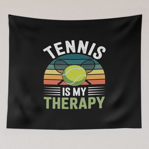 Item preview, Tennis Is My Therapy Funny designed and sold by August4Laughs25.