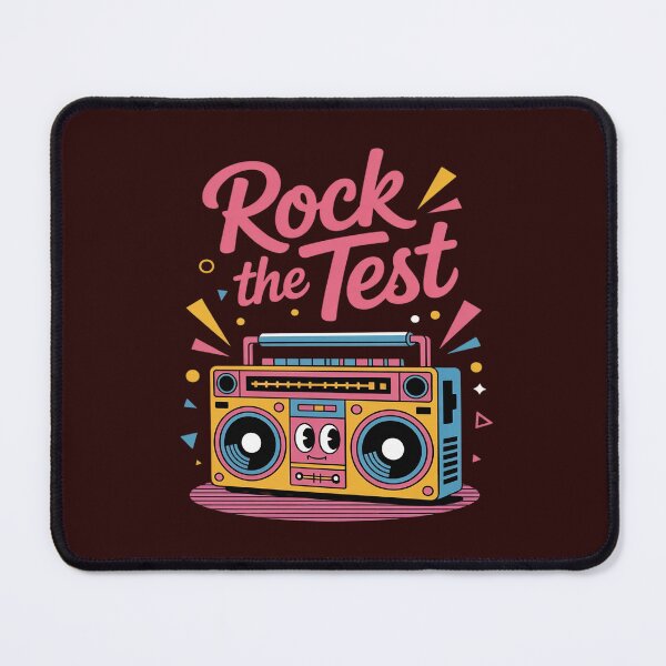 Item preview, Test Day Teacher Motivation 80’s Testing Day Rock The Test designed and sold by August4Laughs25.