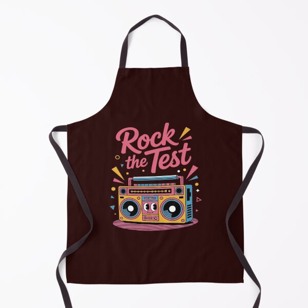 Item preview, Test Day Teacher Motivation 80’s Testing Day Rock The Test designed and sold by August4Laughs25.